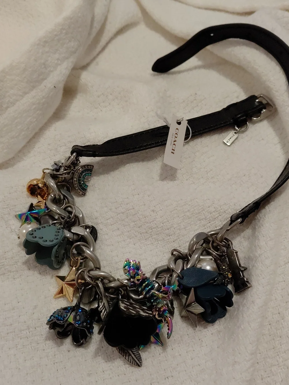 COACH STATEMENT NECKLACE/RARE, RETIRED